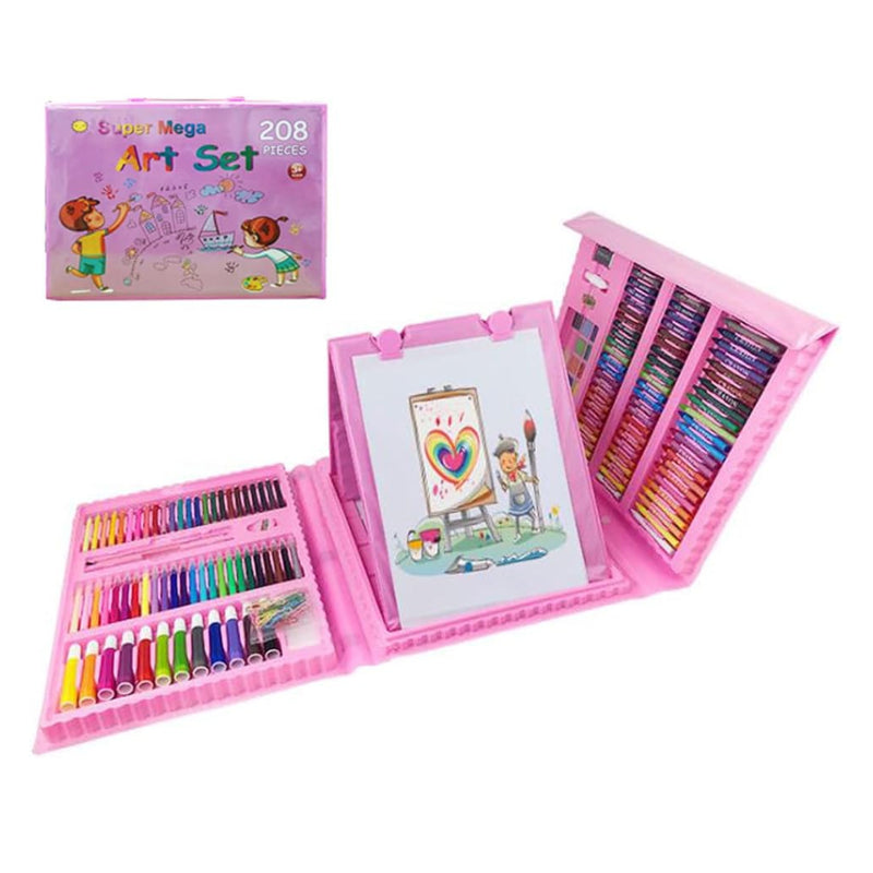 🎨 Set de Arte con Maletín – 208 Piezas 🎨