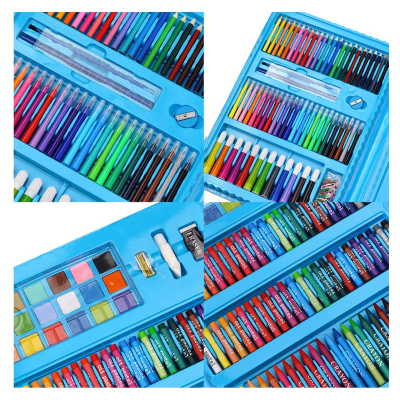 🎨 Set de Arte con Maletín – 208 Piezas 🎨