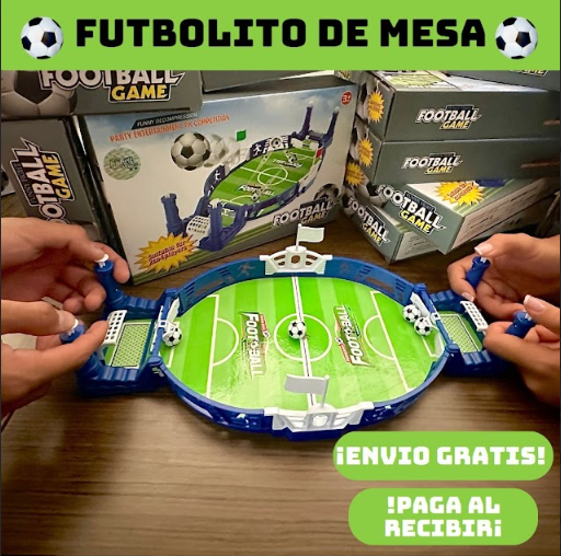 ⚽ Juego de Futbolito de Mesa para el Hogar