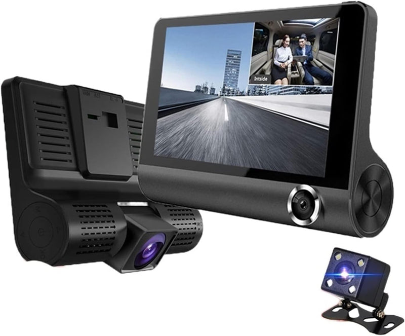 📷 Cámara para Auto DVR HD 3 Lentes Full HD 📷
