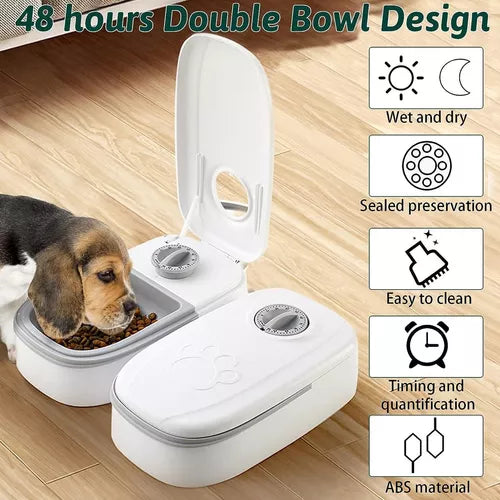 🐾⏳ Comedero Mascota Programable Temporizado 🍽️🐶🐱
