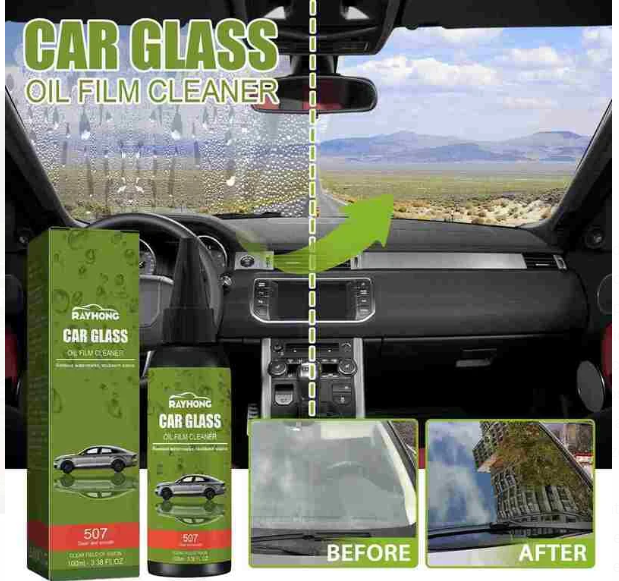 🚘 Limpiador de Vidrios Antiempanante – Protección y Brillo para tu Auto