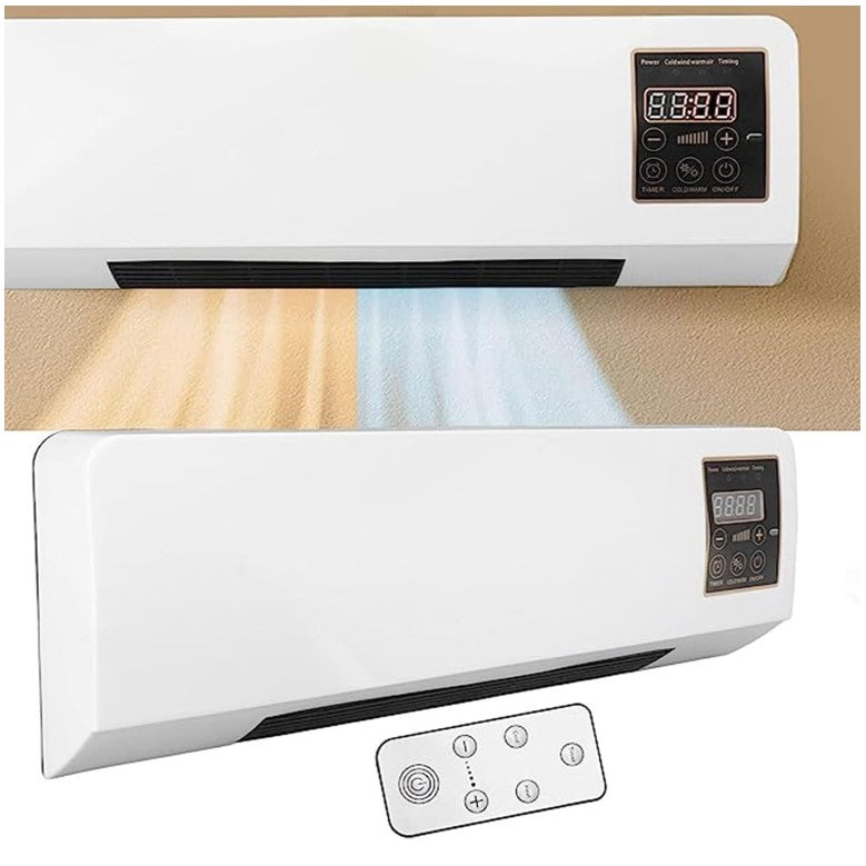 Aire Ventilador de Pared – Frío y Calor ❄🔥